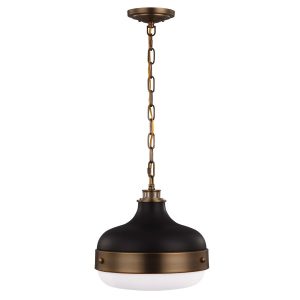 Lampa wisząca ciemny antyczny mosiądz-matowa czerń Cadence 2xE27x60W Feiss 849195 Lampa wisząca ciemny antyczny mosiądz-matowa czerń Cadence 2xE27x60W Feiss 849195