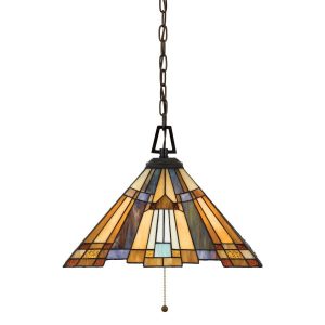 Lampa wisząca ciemny brąz Inglenook 3xE27x60W wym: 188×43,2×43,2 cm Quoizel 850272 Lampa wisząca ciemny brąz Inglenook 3xE27x60W wym: 188×43,2×43,2 cm Quoizel 850272