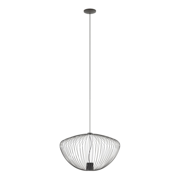 Lampa wisząca ciemny szary PUMPKIN M 1xGU10x10W Nowodvorski 845307