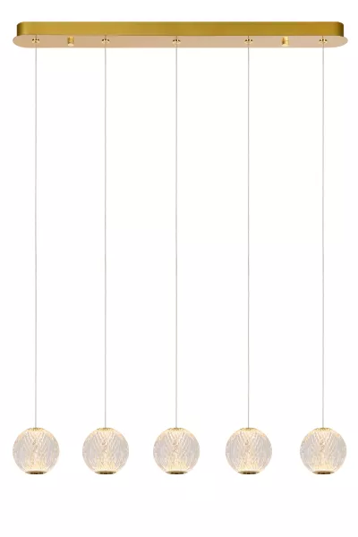 Lampa wisząca CINTRA złoto-odcienie złota LED 1x21W 2700K 1300lm Lucide 850392