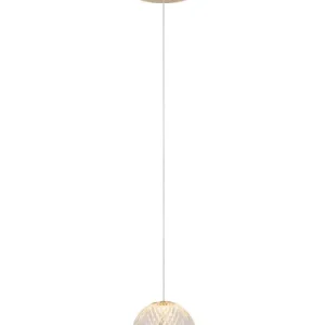 Lampa wisząca CINTRA złoto-odcienie złota LED 1×4.2W 2700K 250lm Lucide 850278 Lampa wisząca CINTRA złoto-odcienie złota LED 1×4.2W 2700K 250lm Lucide 850278