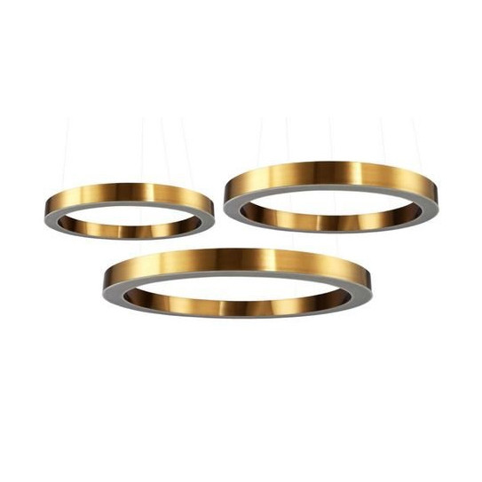 Lampa wisząca CIRCLE 60+60+80 LED mosiądz 1066009