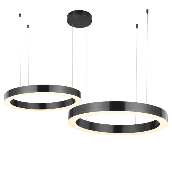 Lampa wisząca CIRCLE 60+80 LED tytan 1066004