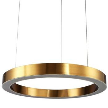Lampa wisząca CIRCLE 80 ledowa 80 cm mosiądz 193601