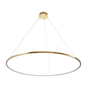 Lampa wisząca CIRCLE SLIM 120 LED złoty 120 cm 814676