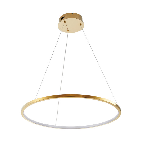 Lampa wisząca CIRCLE SLIM 60 LED złoty 60 cm 814671
