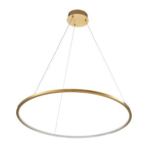 Lampa wisząca CIRCLE SLIM 80 LED złoty 80 cm 1065996