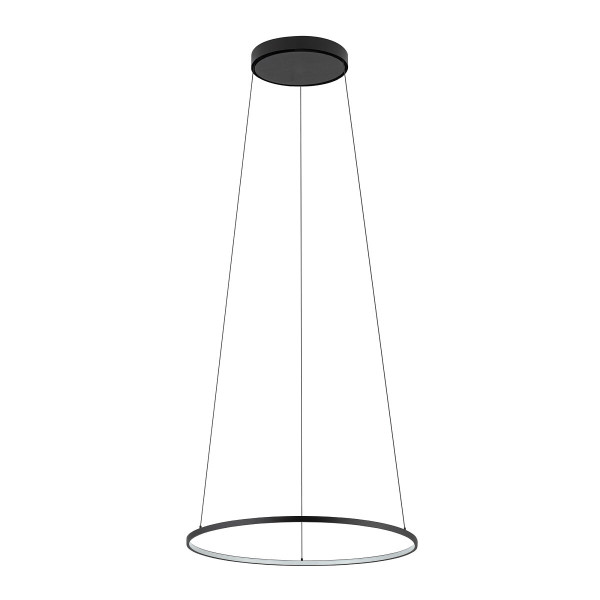 Lampa wisząca CIRCOLO LED czarna LED 1x18W Ciepła biel 560lm Nowodvorski 852694