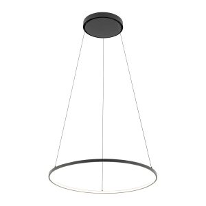 Lampa wisząca CIRCOLO LED czarna LED 1x21W Ciepła biel 660lm Nowodvorski 852158
