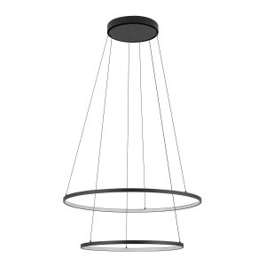 Lampa wisząca CIRCOLO LED czarna LED 1x35W 4000K 1300lm Nowodvorski 852162