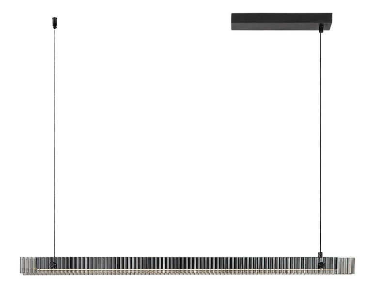 Lampa wisząca CITAL czarno-biała LED 1x36W Ciepła biel 1900lm Rabalux 854416