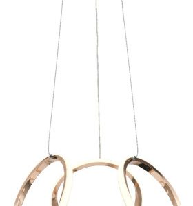 Lampa wisząca Clarence różowe złoto LED 40W 4000K 3200lm IP20 Reality 1018817