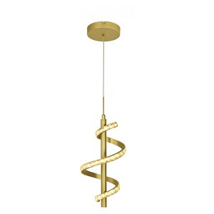Lampa wisząca Claret LED ze ściemniaczem złota 593762
