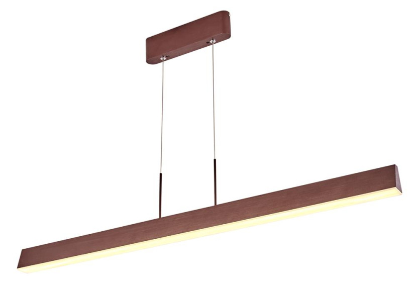 Lampa wisząca COCONUT brązowo-biała LED 1x28W 4000K 1600lm Candellux 362280