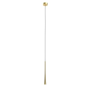 Lampa wisząca COFFEE złota LED 1x7W Ciepła biel 218lm Maxlight 846427 Lampa wisząca COFFEE złota LED 1x7W Ciepła biel 218lm Maxlight 846427