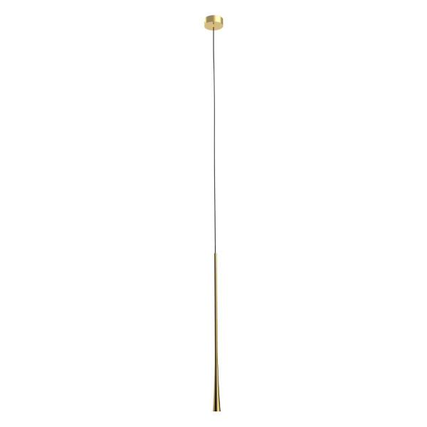 Lampa wisząca COFFEE złota LED 1x7W Ciepła biel 218lm Maxlight 845612