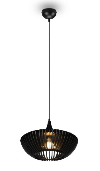 Lampa wisząca COLINO czarna 1xE27x40W wym:150x40x40cm IP20 Trio 990291