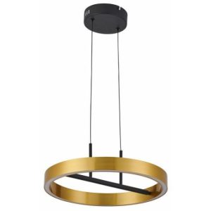 Lampa wisząca Coltrain czarno-złota LED 1x32W Odcienie bieli 2560lm Reality 835934