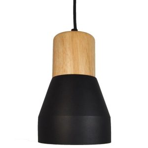 LAMPA WISZĄCA CONCRETE czarny beton 12cm styl loft 210808