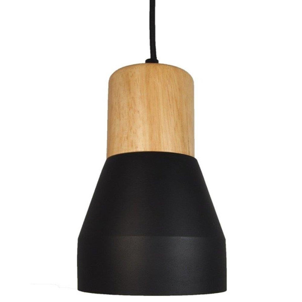 LAMPA WISZĄCA CONCRETE czarny beton 12cm styl loft 210808