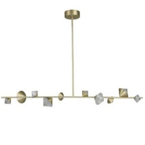 Lampa wisząca CONE LED złota 130 cm 184866
