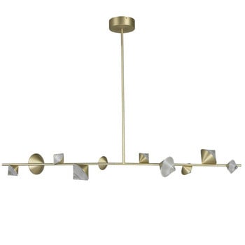 Lampa wisząca CONE LED złota 130 cm 184866