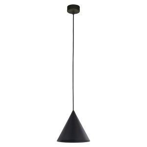 Lampa wisząca Cono Black 19 cm metalowa czarna 266228 Lampa wisząca Cono Black 19 cm metalowa czarna 266228