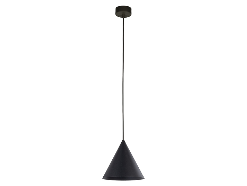Lampa wisząca Cono Black 19 cm metalowa czarna 266228