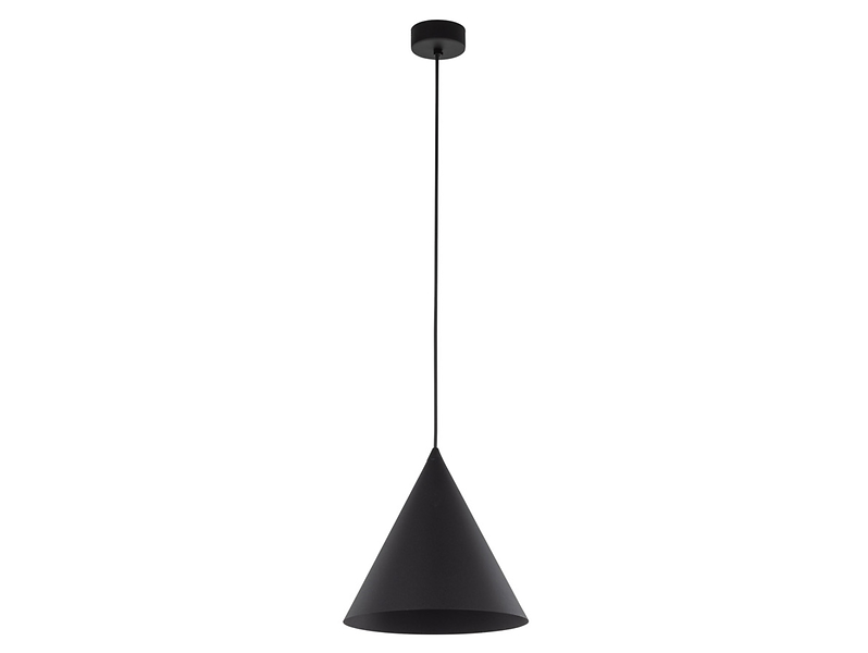 Lampa wisząca Cono Black 25 cm metalowa czarna 266229