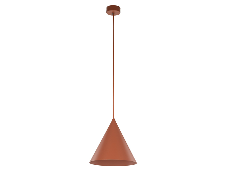 Lampa wisząca Cono Brick 25 cm metalowa ceglana 266239
