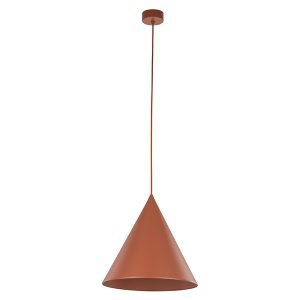 Lampa wisząca Cono Brick 32 cm metalowa ceglana 266309 Lampa wisząca Cono Brick 32 cm metalowa ceglana 266309