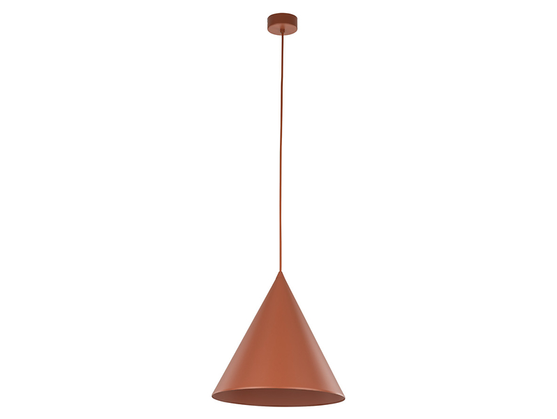 Lampa wisząca Cono Brick 32 cm metalowa ceglana 266309