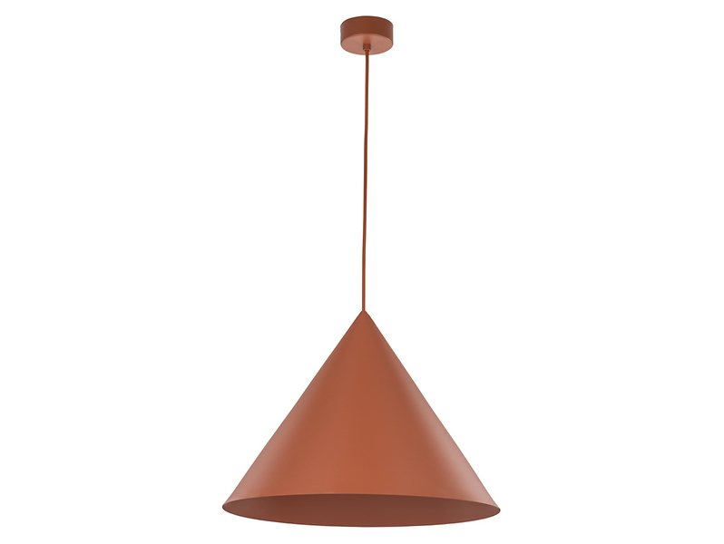 Lampa wisząca Cono Brick 50 cm metalowa ceglana 266310