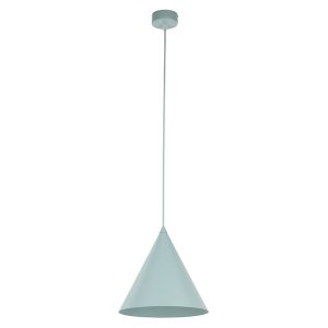 Lampa wisząca Cono Mint 25 cm metalowa miętowa 266316 Lampa wisząca Cono Mint 25 cm metalowa miętowa 266316
