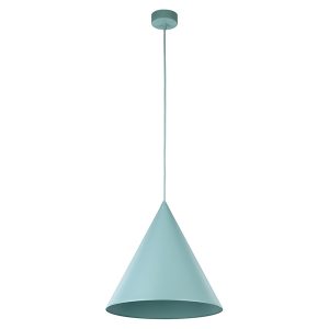 Lampa wisząca Cono Mint 32 cm metalowa miętowa 266317 Lampa wisząca Cono Mint 32 cm metalowa miętowa 266317