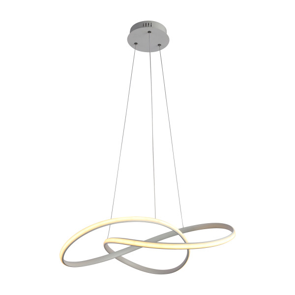 Lampa wisząca Consa biała LED 40W 3000-6000K 3400lm Italux 1019309