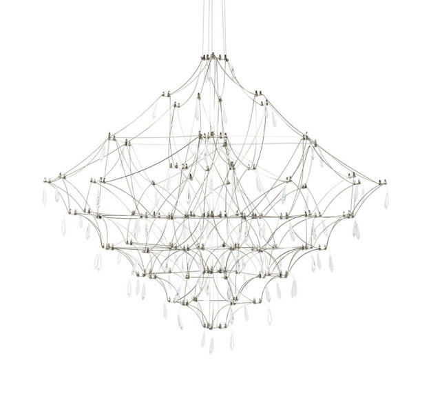 Lampa wisząca CONSTELATION 100 - LED, stal szczotkowana 148118