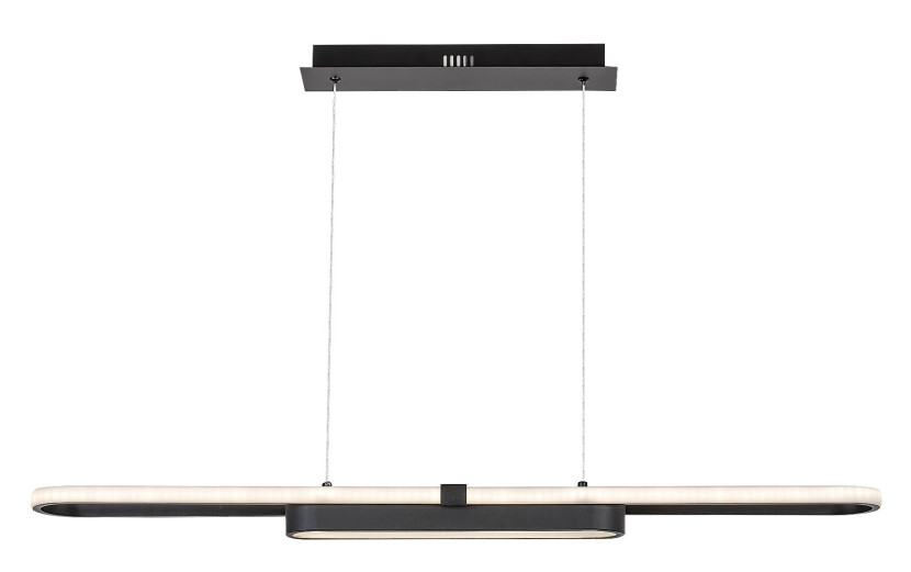 Lampa wisząca Contessa czarno-biała LED 1x48W 4000K 2550lm Rabalux 964495