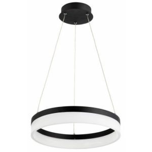 Lampa wisząca Cornelia czarna LED 1x24W Neutralna biel 1920lm Reality 847920 Lampa wisząca Cornelia czarna LED 1x24W Neutralna biel 1920lm Reality 847920
