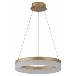 Lampa wisząca Cornelia złota LED 1x24W Neutralna biel 1920lm Reality 845259 Lampa wisząca Cornelia złota LED 1x24W Neutralna biel 1920lm Reality 845259