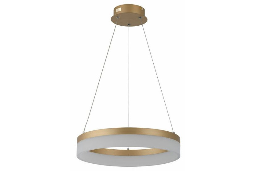 Lampa wisząca Cornelia złota LED 1x24W Neutralna biel 1920lm Reality 845259