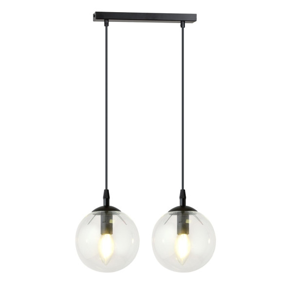 Lampa Wisząca Cosmo 2 Bl Transparent 767553