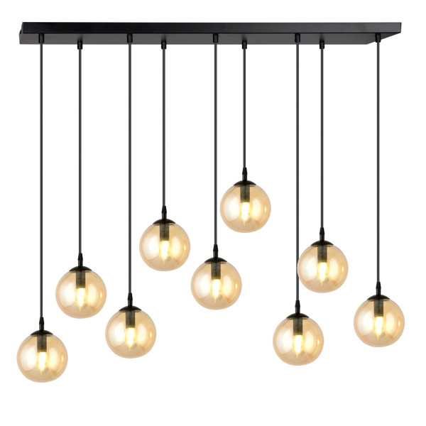 Lampa Wisząca Cosmo 9 Bl Miodowy 767578