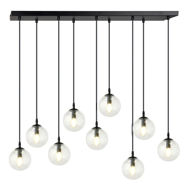 Lampa Wisząca Cosmo 9 Bl Transparent 767573