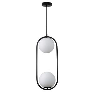 Lampa wisząca COSTA DUO czarna 50 cm 753081 Lampa wisząca COSTA DUO czarna 50 cm 753081