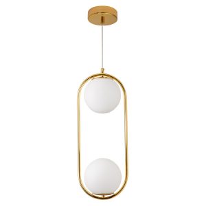 Lampa wisząca COSTA DUO złota 50 cm 753079 Lampa wisząca COSTA DUO złota 50 cm 753079