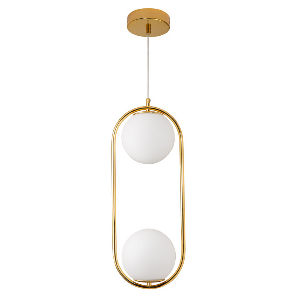 Lampa wisząca COSTA DUO złota 50 cm 753079