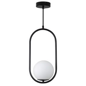 Lampa wisząca COSTA SOLO czarna 40 cm 752944 Lampa wisząca COSTA SOLO czarna 40 cm 752944