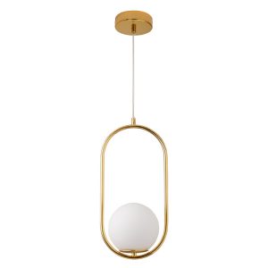 Lampa wisząca COSTA SOLO złota 40 cm 752943 Lampa wisząca COSTA SOLO złota 40 cm 752943