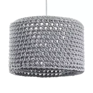 Lampa wisząca COTTON 25 szara 391576